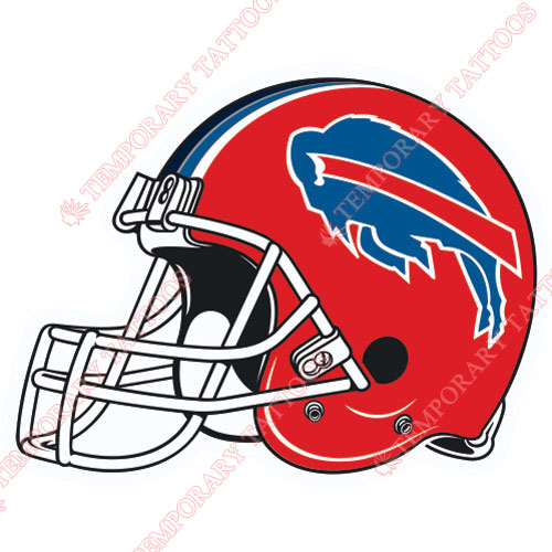 Buffalo Bills Customize Temporary Tattoos Stickers NO.436